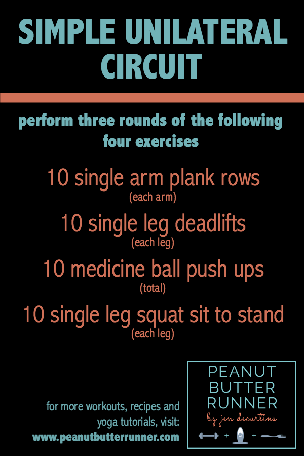 Simple Unilateral Circuit for Balance and Stability