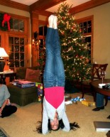Christmas Is More Fun With Headstands