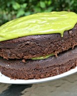 I Baked A Cake With Green Frosting