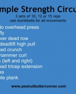 Simple Dumbbell Strength Circuit