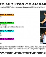 20 Minutes of 5 Minute AMRAPs {Workout Post}