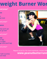 Bodyweight Burner Workout + Other Friday Stuff