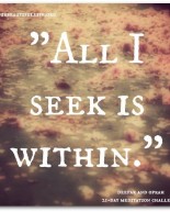 All I Seek Is Within