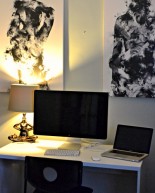 Weekend Part One: My first home office, baking and workouts.