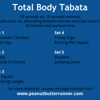 Tabata Tuesday: 20-Minutes of Bodyweight Strength & Cardio {Workout}