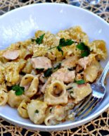 Chicken Marsala Macaroni and Cheese {Recipe & Contest}