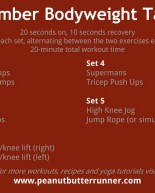 December Bodyweight Tabata Workout