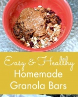 Easy & Healthy Homemade Granola Bars