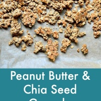 Peanut Butter Chia Seed Granola
