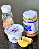Homemade Greek Yogurt Honey Mustard Dressing