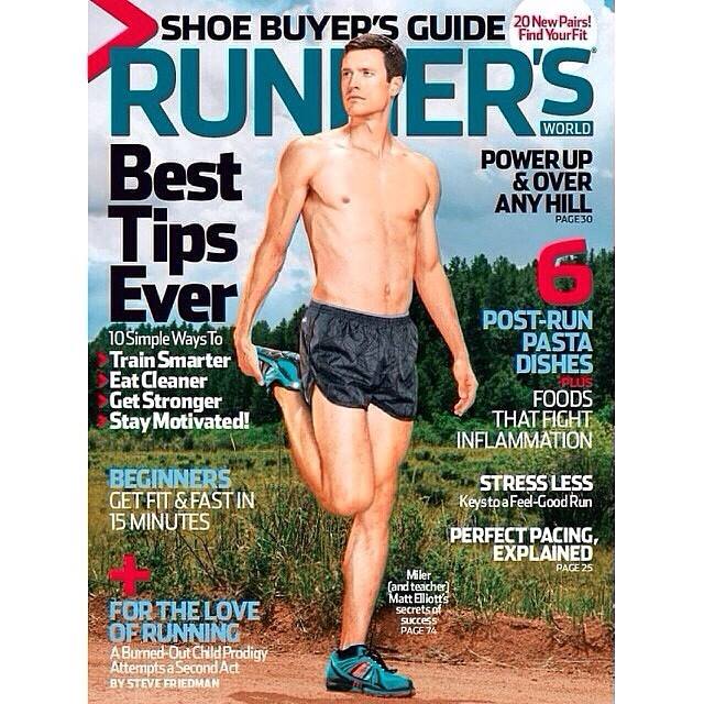 Meeting Matt Elliott: Runner's World Cover Star + Olympic Hopeful - Peanut  Butter Runner