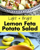 Lemon Feta Potato Salad {Recipe}