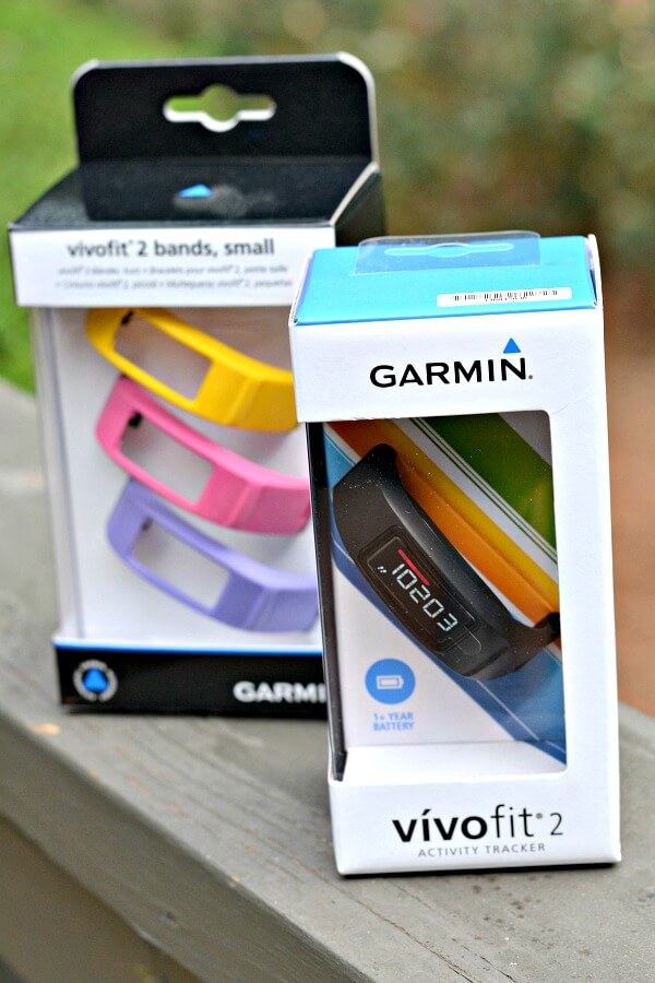 with Garmin vivofit 2 Activity Tracker