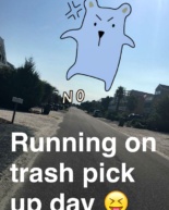 The Worst Day to Run + A Visitor + Beach Eats