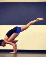 Snow (!?), Arm Balances + Cranberry Chili Turkey Meatballs