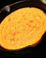 Home Cooked + Cast Iron Cheddar Cornbread Recipe