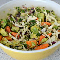 “Doctored Up ” Sweet Kale Salad Kit + Recent Eats
