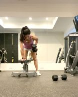 Sunday Morning Stuff + Glutes, Chest and Back Dumbbell Workout