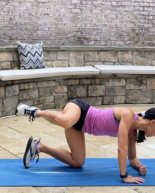 Bodyweight Glute + Ab Workout