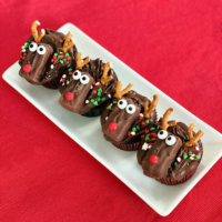 Rudolph The Red Nosed Reindeer Cupcakes